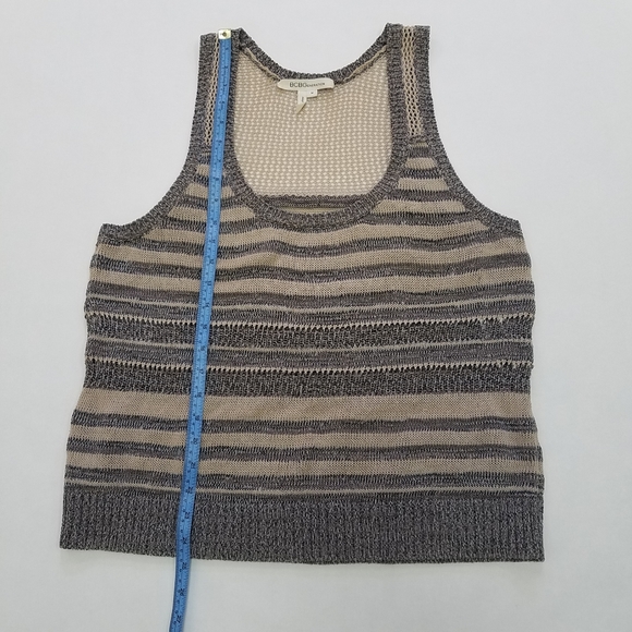 BCBGENERATION Stripe Knitted Tank Top KUAM1461 - Picture 5 of 11